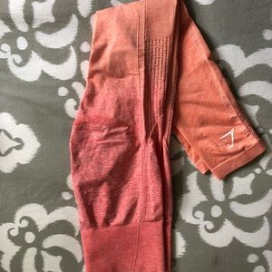 Gymshark Peach Ombré leggings